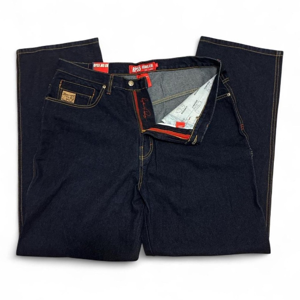 JNS Co. Vintage Relaxed Fit Dark Indigo Jeans